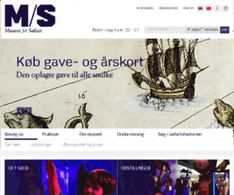 Maritime-Museum.dk(M/S) Screenshot