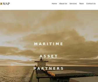 Maritimeap.com(Capital Provider to the Maritime Sector) Screenshot