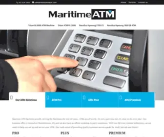 Maritimeatm.com(Maritime ATM) Screenshot