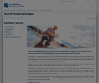 Maritimecareers.ie(Maritime Careers) Screenshot