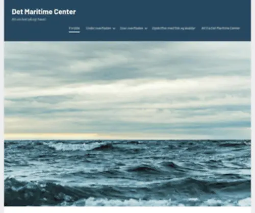 Maritimecenter.dk(Private Site) Screenshot