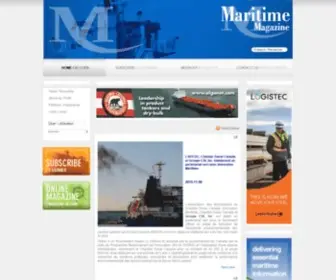 Maritimemag.com(Maritime) Screenshot