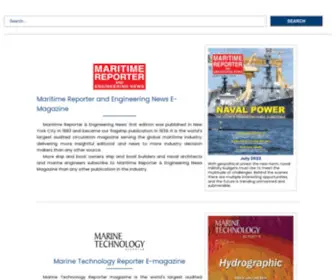 Maritimemagazines.com(Digital Magazines) Screenshot