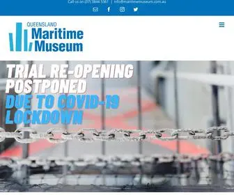 Maritimemuseum.com.au(Queensland Maritime Museum) Screenshot