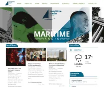 Maritimeradio.co.uk(Maritime Radio) Screenshot