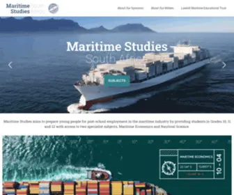Maritimesa.org(Maritime Studies South Africa) Screenshot