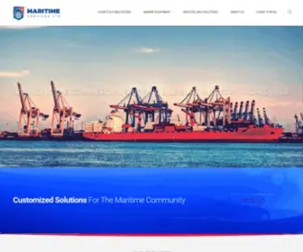 Maritimeservices.ca(Maritime Services Ltd) Screenshot