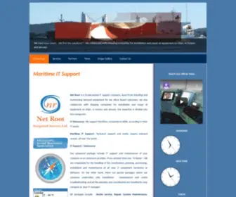 Maritimesupport.gr(Maritime IT Support Services) Screenshot