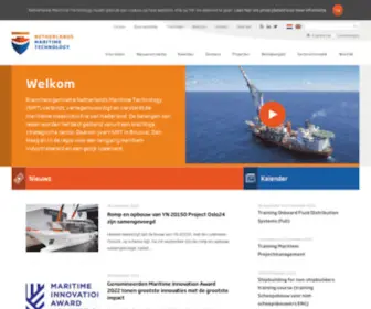 Maritimetechnology.nl(Netherlands Maritime Technology) Screenshot