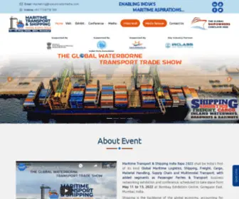 Maritimetransport-India.com(Maritime Transport & Shipping India Expo 2022) Screenshot