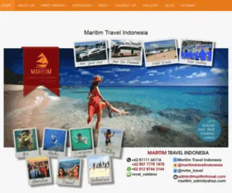 Maritimtravel.com(Paket Wisata) Screenshot