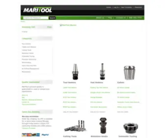 Maritool.com(Tool Holders) Screenshot