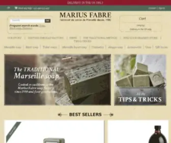 Marius-Fabre.fr(Provençaux) Screenshot