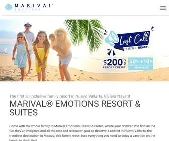 Marivalemotions.com(Nuevo Vallarta All inclusive Family Resort) Screenshot