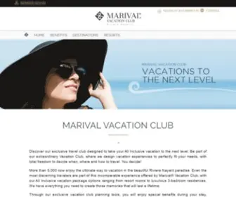 Marivalmembers.com(Marival Vacation Club) Screenshot