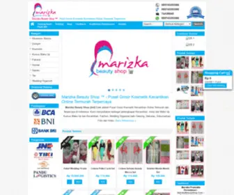 Marizkabeautyshop.com(Pusat Grosir Kosmetik Kecantikan Online Termurah Terpercaya) Screenshot