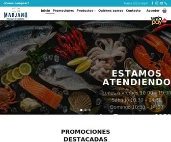 Marjano.cl(Productos marinos) Screenshot