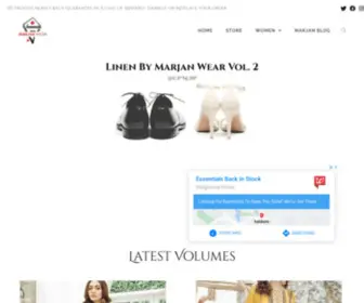 Marjanwear.com.pk(Marjan Wear Clothing Store) Screenshot