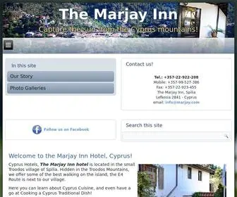 Marjay.com(The Marjay Inn Hotel) Screenshot