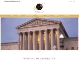 Marjiya.com(Marjiya Law) Screenshot