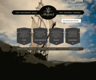 Marjorie2.com(Antwerpen zeilschip Marjorie II) Screenshot
