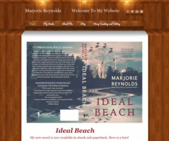 Marjoriereynoldswriter.com(Marjorie Reynolds          Welcome To My Website) Screenshot