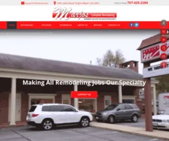 Marjos.com(Home Remodeling) Screenshot