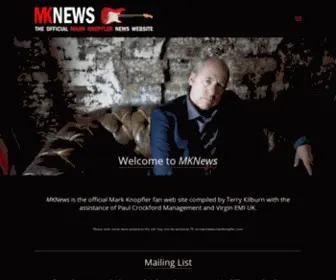 Mark-Knopfler-News.co.uk(MK News) Screenshot