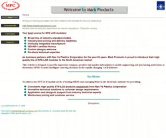 Mark-Products.com(Mark Products) Screenshot