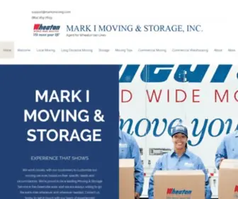 Mark1Moving.com(Local Moving) Screenshot