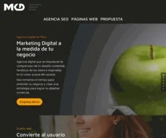 Markadedo.pe(Agencia Digital en Lima) Screenshot