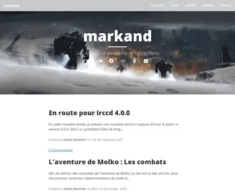 Markand.fr(markand) Screenshot