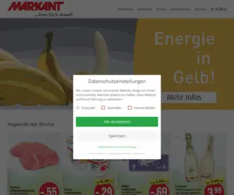 Markant-Online.de(Die MARKANT) Screenshot