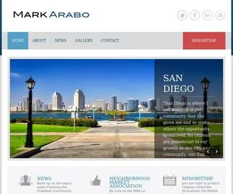 Markarabo.com(Mark Paul Arabo) Screenshot