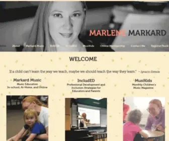 Markardmusic.com(Best Toddler Music Classes in the Hamptons) Screenshot