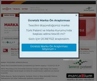 Markatescilofisi.com(Marka Tescil Ofisi) Screenshot