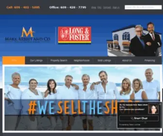 Markattheshore.com(Mark at the Shore) Screenshot