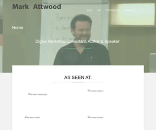 Markattwood.com(Attwood Digital Marketing Agency) Screenshot