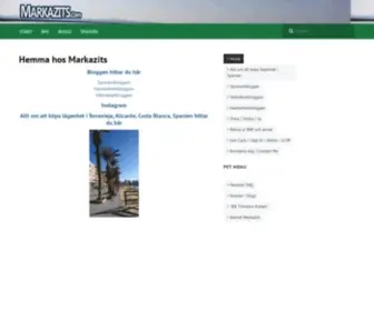Markazits.com Screenshot