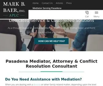 Markbaeresq.com(Baer, Inc) Screenshot