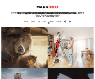 Markbbdo.cz(MarkBBDO) Screenshot