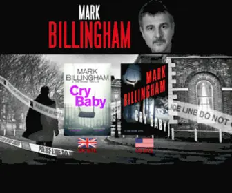 Markbillingham.com(Mark Billingham) Screenshot