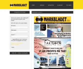 Markbladet.se(Läsarartiklar) Screenshot