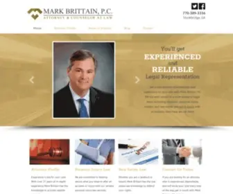 Markbrittain.com(Mark Brittain) Screenshot