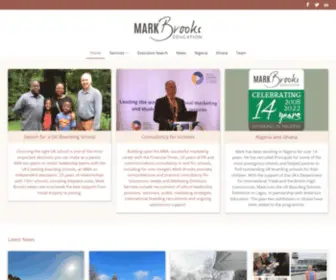 Markbrookseducation.com(Choosing the right UK school) Screenshot
