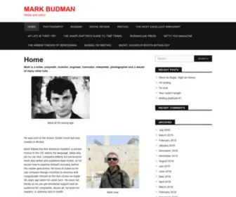 Markbudman.com(Writer and editor) Screenshot