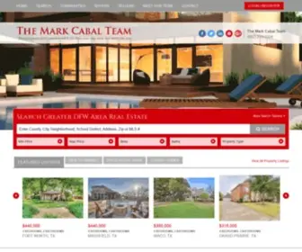 Markcabal.com(Homes for Sale in Arlington) Screenshot