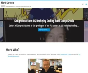 Markcarlson.io(UI Architect) Screenshot