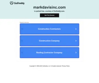 Markdavisinc.com(Railway ROW Maintainence) Screenshot