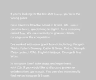 Markdearman.com(Mark Dearman) Screenshot
